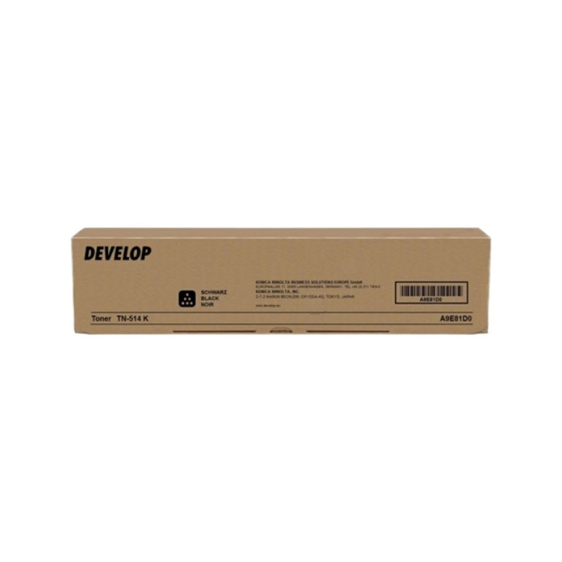 ORIGINAL Develop toner nero A9E81D0 TN-514K ~26000 Seiten