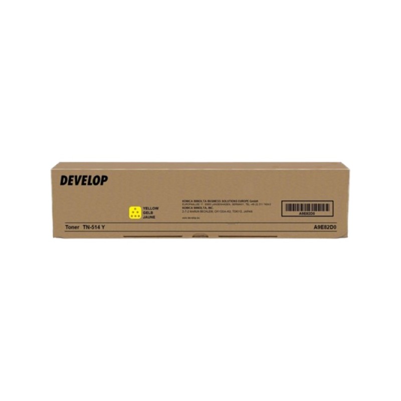 ORIGINAL Develop toner giallo A9E82D0 TN-514Y ~26000 Seiten