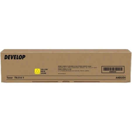 ORIGINAL Develop toner giallo A9E82D0 TN-514Y ~26000 Seiten