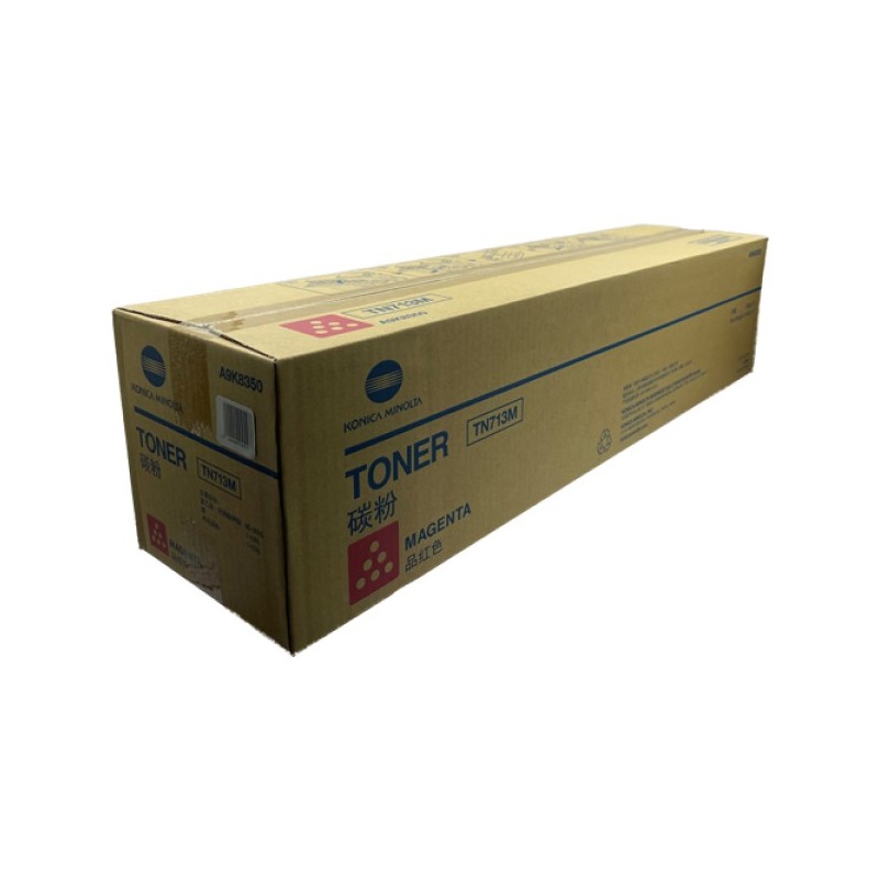 ORIGINAL Konica Minolta toner magenta A9K8350 TN-713M ~33200 Seiten