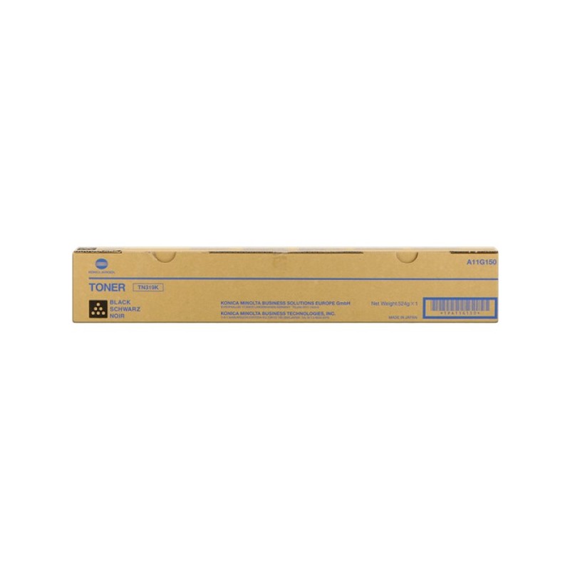 ORIGINAL Konica Minolta toner nero A11G150 TN319K ~29000 Seiten
