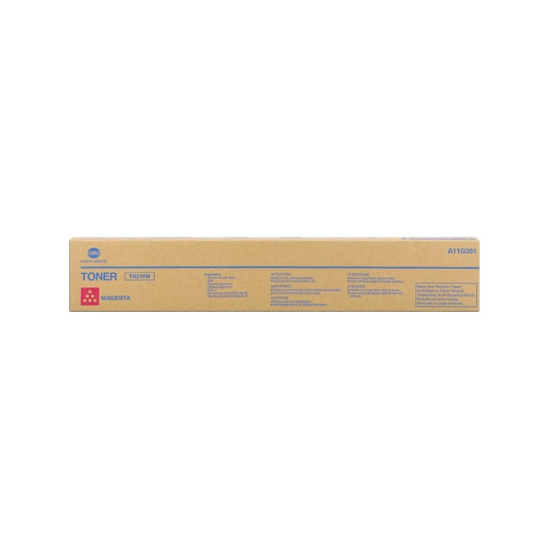 ORIGINAL Konica Minolta toner magenta A11G351 TN216M ~26000 Seiten