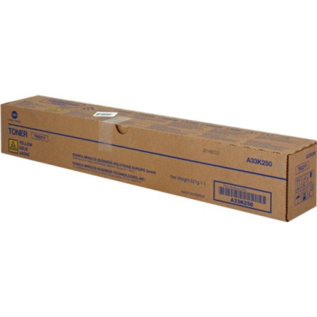 ORIGINAL Konica Minolta toner giallo A33K250 TN321 ~25000 Seiten