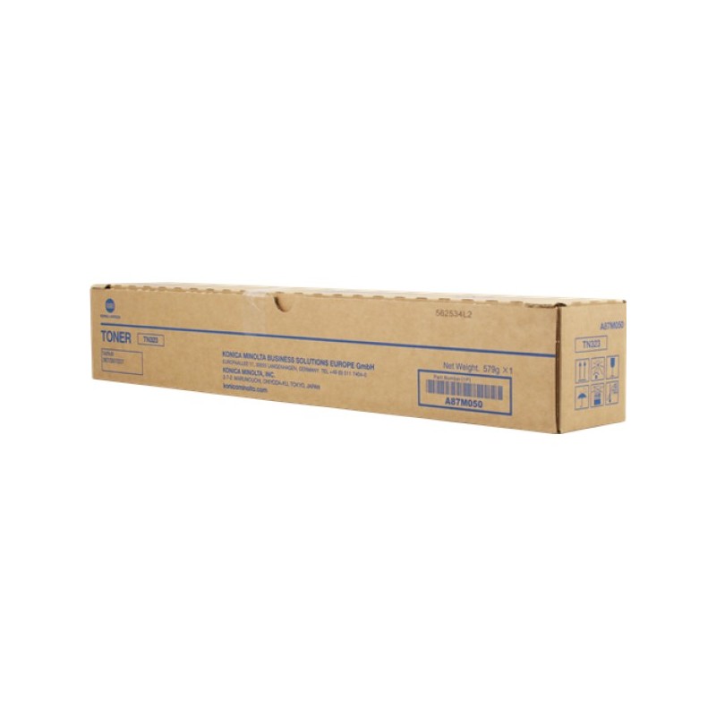 ORIGINAL Konica Minolta toner nero A87M050 TN323 ~23000 Seiten