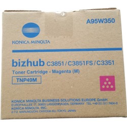 ORIGINAL Konica Minolta toner magenta A95W350 TNP49M ~12000 Seiten