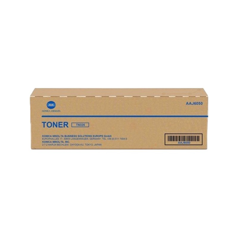 ORIGINAL Konica Minolta toner nero AAJ6050 TN326K ~30000 Seiten