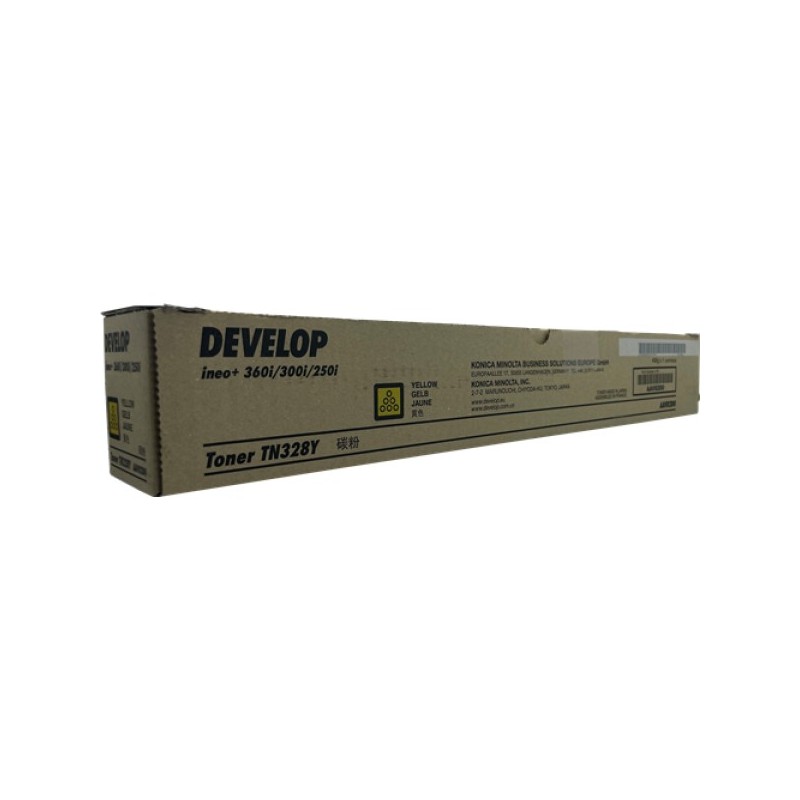 ORIGINAL Develop toner giallo AAV82D0 TN-328 ~28000 Seiten