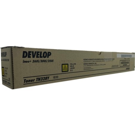 ORIGINAL Develop toner giallo AAV82D0 TN-328 ~28000 Seiten