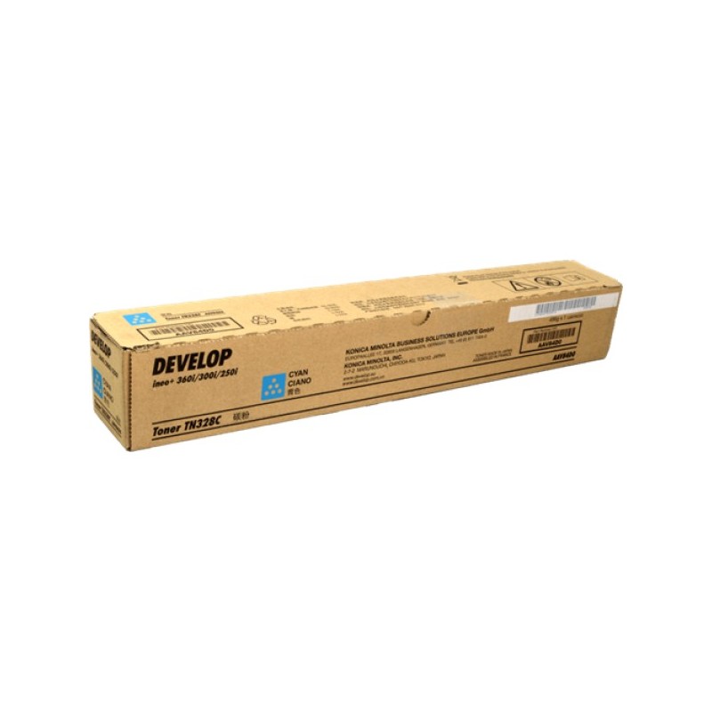 ORIGINAL Develop toner ciano AAV84D0 TN-328 ~28000 Seiten