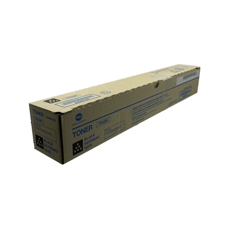 ORIGINAL Konica Minolta toner nero AAV8150 TN328K ~28000 Seiten