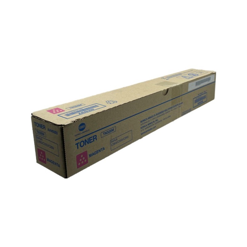 ORIGINAL Konica Minolta toner magenta AAV8350 TN328M ~28000 Seiten