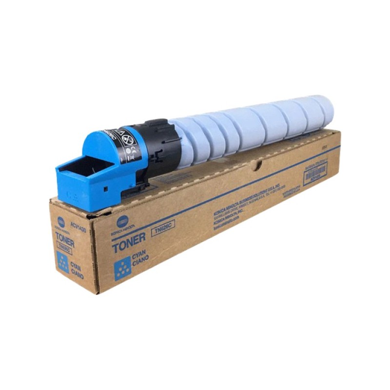 ORIGINAL Konica Minolta toner ciano ACV1450 TN-626C ~28000 Seiten