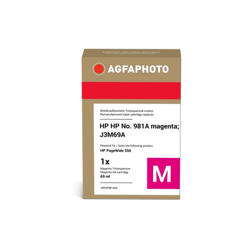 ORIGINAL Agfa Photo Cartuccia d'inchiostro magenta APHP981AM ~6000 Seiten