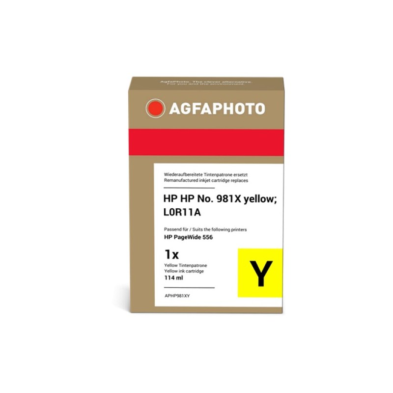 ORIGINAL Agfa Photo Cartuccia d'inchiostro giallo APHP981XY ~10000 Seiten