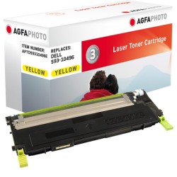 ORIGINAL Agfa Photo toner giallo APTD59310496E ~1000 Seiten Agfa Photo 593-10496