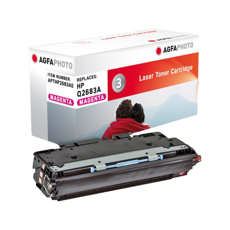 ORIGINAL Agfa Photo toner magenta APTHP2683AE ~6000 Seiten Agfa Photo Q2683A