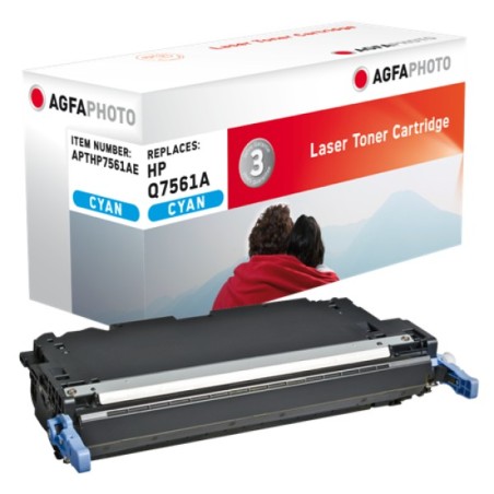 ORIGINAL Agfa Photo toner ciano APTHP7561AE ~3500 Seiten Agfa Photo Q7561A