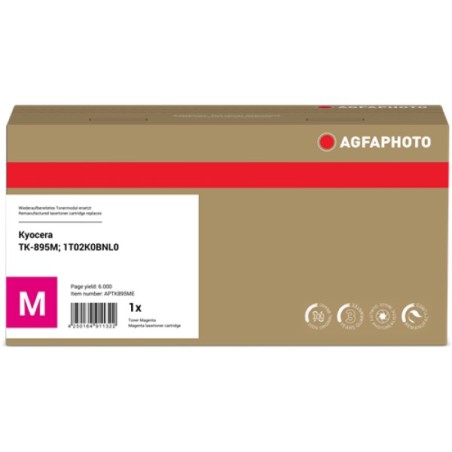 ORIGINAL Agfa Photo toner magenta APTK895ME ~6000 Seiten Agfa Photo TK-895M