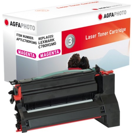 ORIGINAL Agfa Photo toner magenta APTLC780H1MGE ~10000 Seiten Agfa Photo C780H1MG