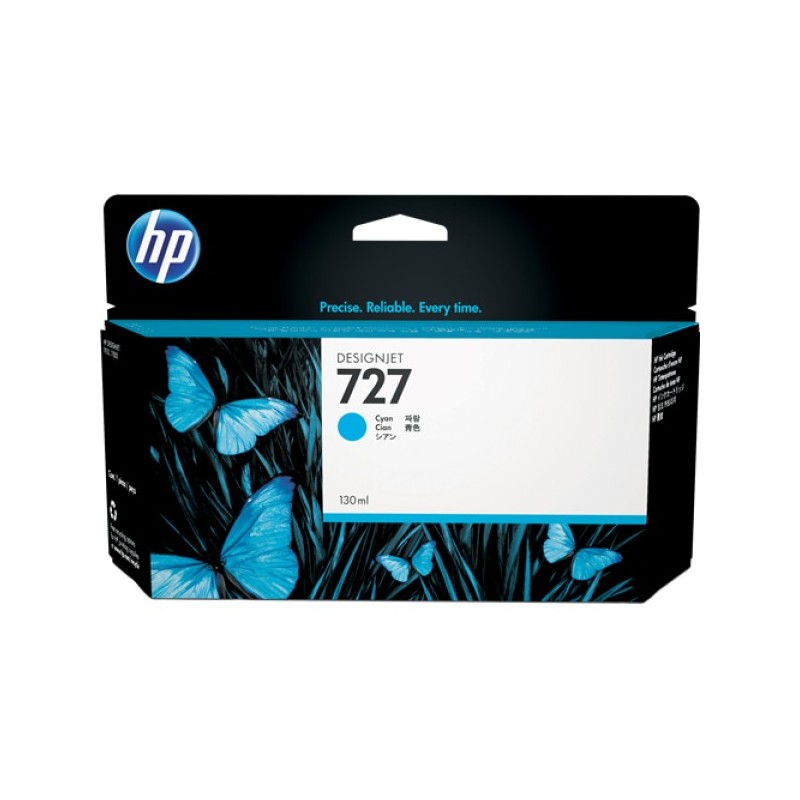 ORIGINAL HP Cartuccia d'inchiostro ciano B3P19A 727 130ml