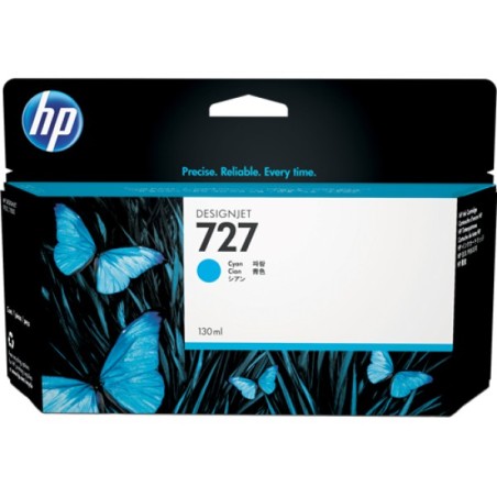 ORIGINAL HP Cartuccia d'inchiostro ciano B3P19A 727 130ml