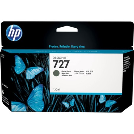 ORIGINAL HP Cartuccia d'inchiostro Nero (opaco) B3P22A 727 130ml