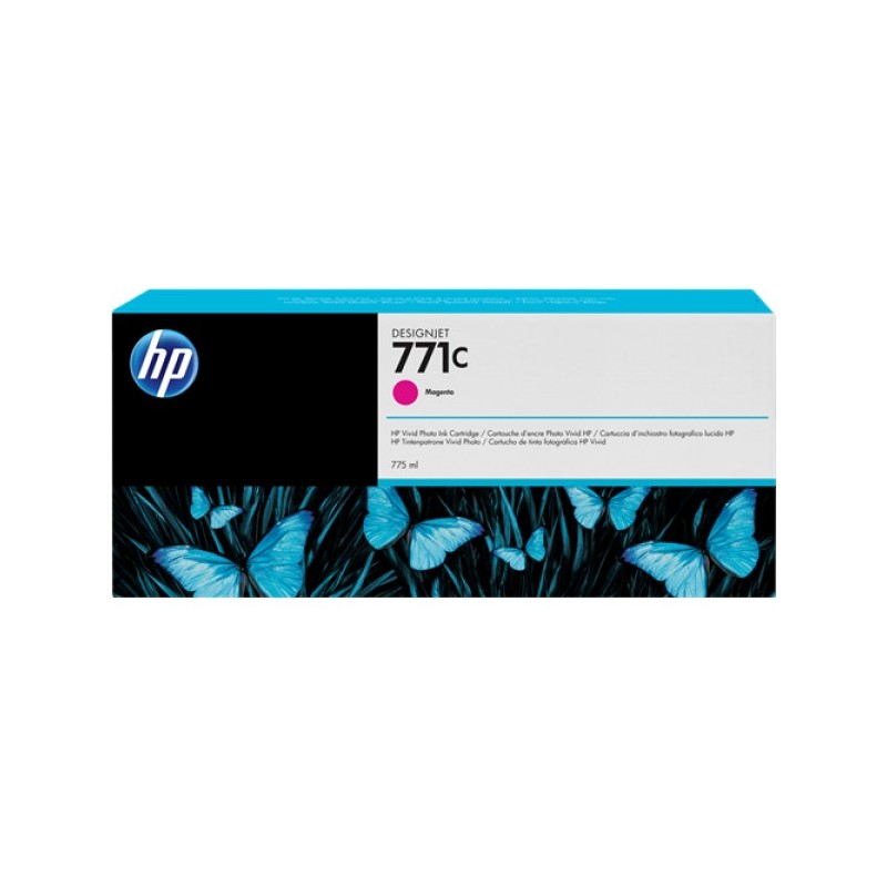 ORIGINAL HP Cartuccia d'inchiostro magenta B6Y09A 771C 775ml