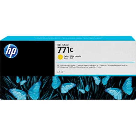 ORIGINAL HP Cartuccia d'inchiostro giallo B6Y10A 771C 775ml