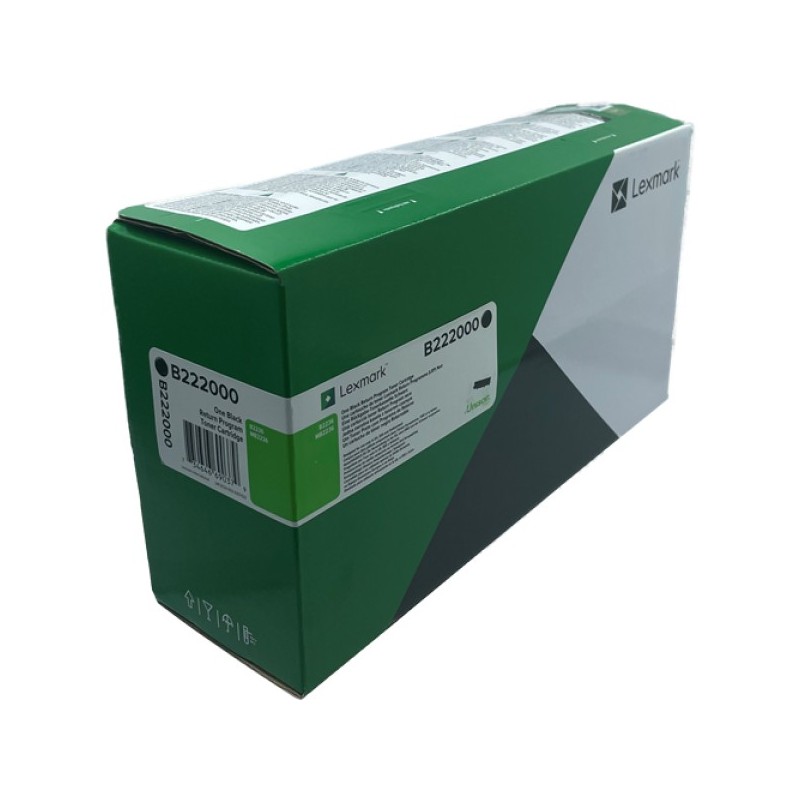 ORIGINAL Lexmark toner nero B222000 B/MB2236 ~1200 Seiten
