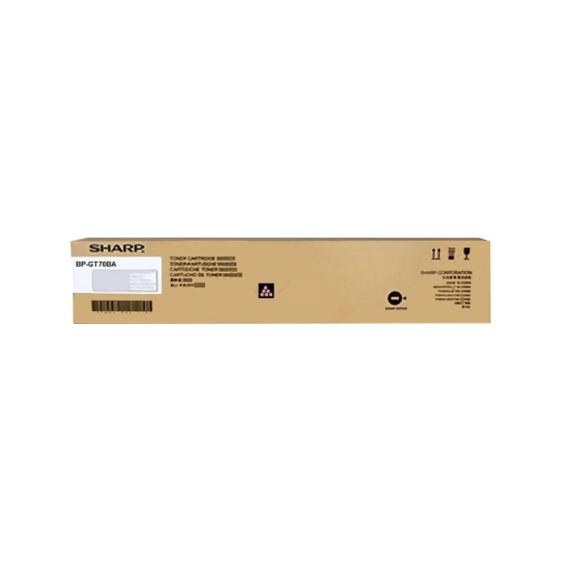 ORIGINAL Sharp toner nero BP-GT70BA ~40000 Seiten