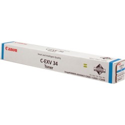 ORIGINAL Canon toner ciano C-EXV34C 3783B002 ~19000 Seiten