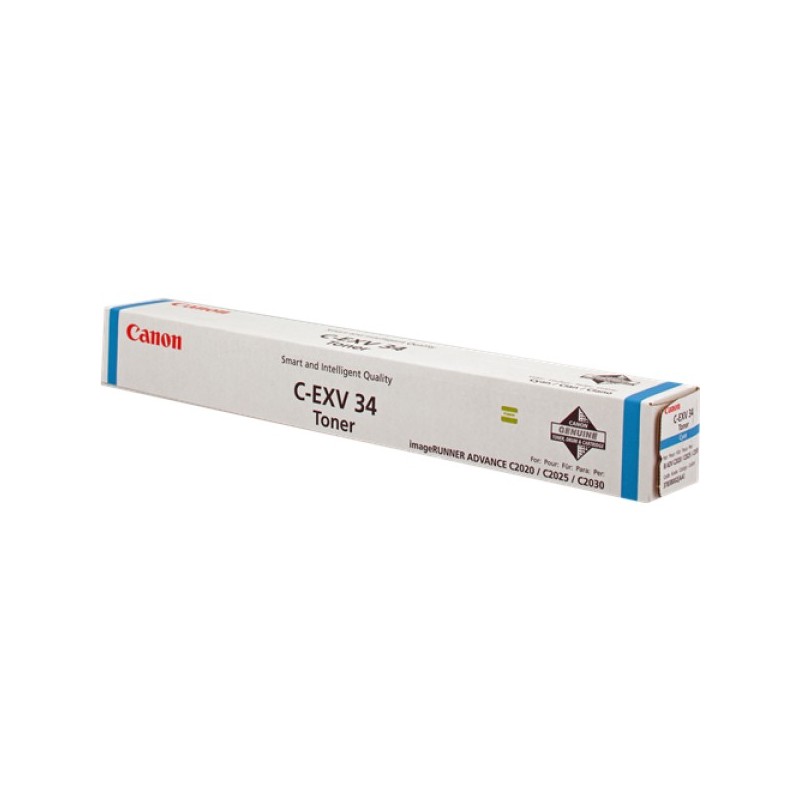 ORIGINAL Canon toner ciano C-EXV34C 3783B002 ~19000 Seiten