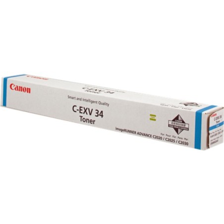ORIGINAL Canon toner ciano C-EXV34C 3783B002 ~19000 Seiten