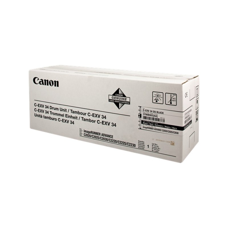 ORIGINAL Canon Tamburo nero C-EXV34drumbk 3786B003 ~43000 Seiten