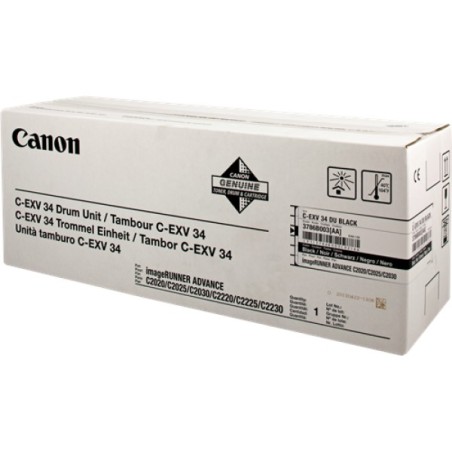ORIGINAL Canon Tamburo nero C-EXV34drumbk 3786B003 ~43000 Seiten