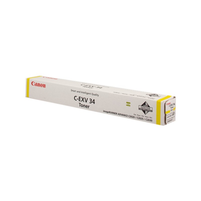 ORIGINAL Canon toner giallo C-EXV34Y 3785B002 ~19000 Seiten