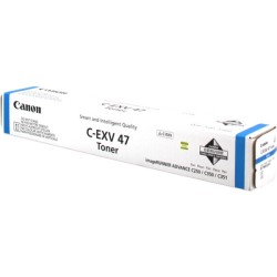 ORIGINAL Canon toner ciano C-EXV47c 8517B002 ~21500 Seiten