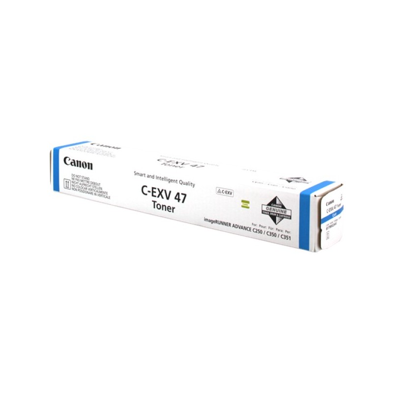 ORIGINAL Canon toner ciano C-EXV47c 8517B002 ~21500 Seiten