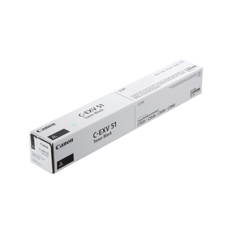 ORIGINAL Canon toner nero C-EXV51bk 0481C002 ~69000 Seiten