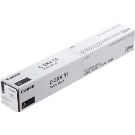 ORIGINAL Canon toner nero C-EXV51bk 0481C002 ~69000 Seiten