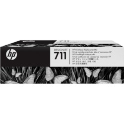 ORIGINAL HP Testina per stampa nero / ciano / magenta / giallo C1Q10A 711