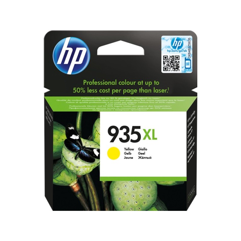 ORIGINAL HP Cartuccia d'inchiostro giallo C2P26AE 935 XL ~825 Seiten