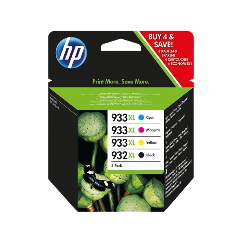 ORIGINAL HP Multipack nero / ciano / magenta / giallo C2P42AE MCVP 01 932XL+933XL