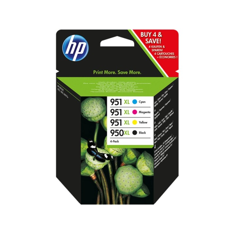 ORIGINAL HP Multipack nero / ciano / magenta / giallo C2P43AE MCVP 01 950XL+951XL