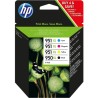ORIGINAL HP Multipack nero / ciano / magenta / giallo C2P43AE MCVP 01 950XL+951XL