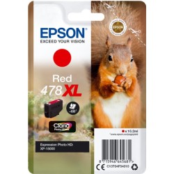 ORIGINAL Epson Cartuccia d'inchiostro Rosso C13T04F54010 478XL ~830 Seiten 10,2ml