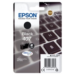 ORIGINAL Epson Cartuccia d'inchiostro nero C13T07U140 407 ~2600 Seiten 41,2ml