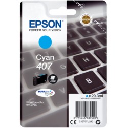 ORIGINAL Epson Cartuccia d'inchiostro ciano C13T07U240 407 ~1900 Seiten 20,3ml