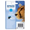 ORIGINAL Epson Cartuccia d'inchiostro ciano C13T07124012 T0712 ~345 Seiten 5,5ml