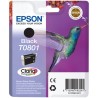 ORIGINAL Epson Cartuccia d'inchiostro nero C13T08014011 T0801 ~330 Seiten 7,4ml